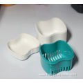 Frosted surface dental retainer case orthodontic box